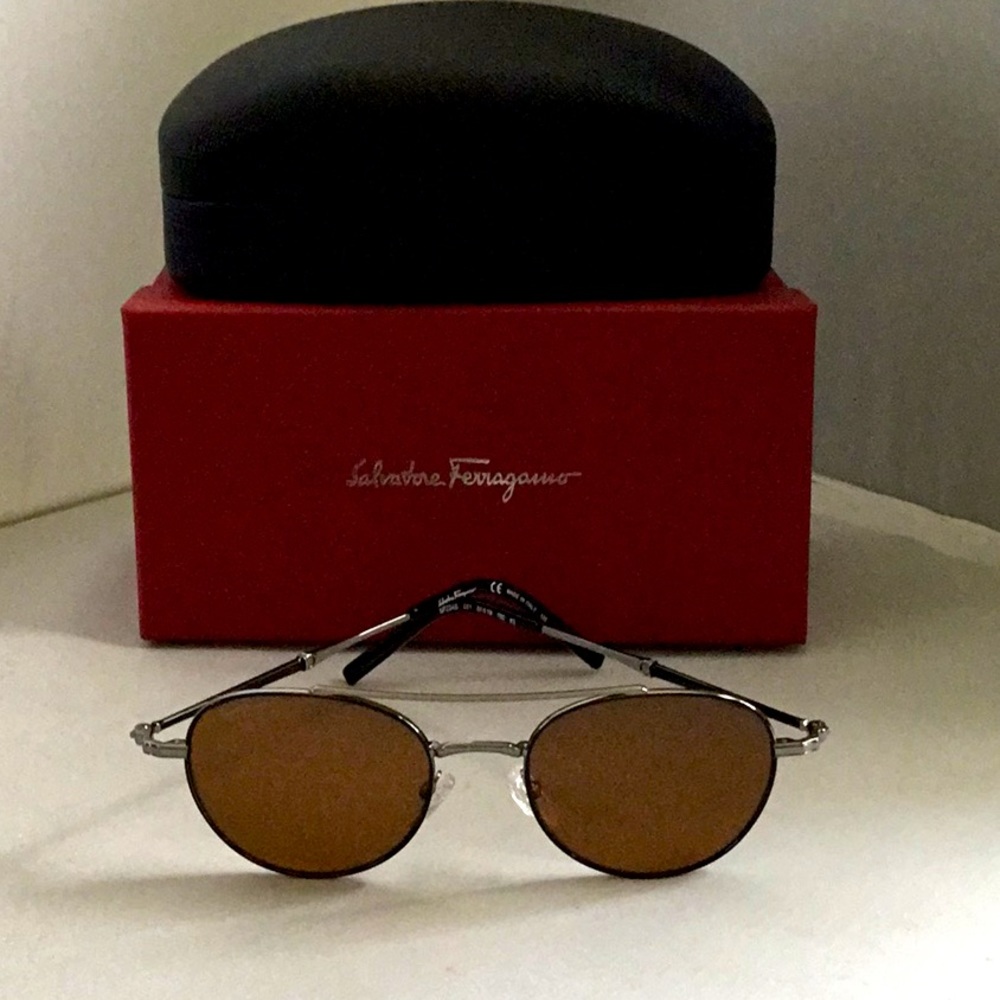 SALVATORE FERRAGAMO MEN SUNGLASSES.